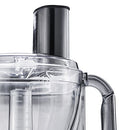 Close-up of the Brentwood food processor feed tube and lid.