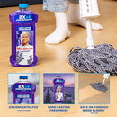 Mr. Clean All Purpose Cleaner, Floor Cleaner for Mopping Home, Bathroom, & Kitchen, Cleaning Liquid for Mop & Bucket, Cleaning Supplies, Multi-Surface Dilutable, Lavender, 41oz