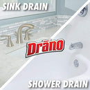 Drano Snake Plus Tool and Gel System, Drain Snake with Drain Clog Remover Gel, Unclogs and Removes Hair and Blockages, Commercial Line 16 Fl oz and 23 Inch Tool