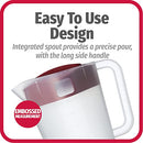 GoodCook 1/2-Gallon Pitcher with 4 Way Lid, BPA Free