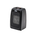 EZ-HEAT Electric Ceramic Portable Space Heater with Thermostat and Fan, Built-in Overheat Sensor, and Safety Tip-Over Switch, ST-MTPTC113