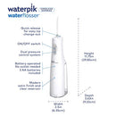 Waterpik Cordless Express Water Flosser, Battery Operated & Portable for Travel & Home, ADA Accepted, Waterproof for Shower Use, White WF-02, Packaging May Vary