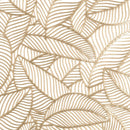 A decorative beige table runner by Home Details, showcasing a delicate rope-inspired laser-cut pattern.