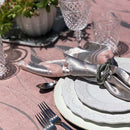 66 x 120" Jacquard Tablecloth –Pink Pearl