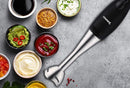 Courant 200W 2-Speed Hand Blender with Stainless Steel Leg Black