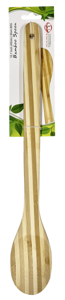 15.75 inch bamboo kitchen spoon with long handle