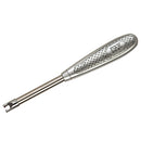 USB rechargeable electric lighter with slim metallic body and spark ignition tip