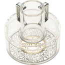 Lucite Mayim Achronim set with laser cut plaque on a white background