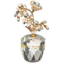 Tree of blessings made of crystal on a white background