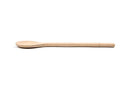 side view of wooden spoon