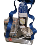 Shalach Manos Package with tea, wine and bowl
