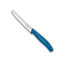 Victorinox Swiss Classic 11cm Serrated Tomato Blade, Blue