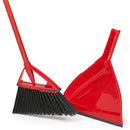 Vileda Oskar Angle Broom with Dust Pan