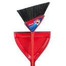 Vileda Oskar Angle Broom with Dust Pan
