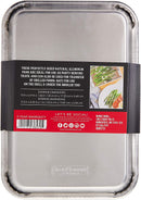 Nordic Ware Burger Serving Trays-2 Piece Set, Aluminum