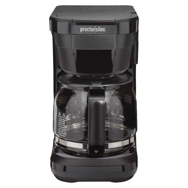 12 Cup Coffee Maker Black