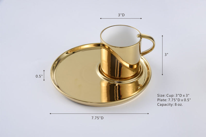 Dimensions for Rectangular silver titanium-finished Pampa Bay baking dish with sleek edges, shown on a white background
