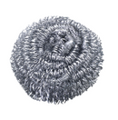 Steel Wool Ball on a white background.