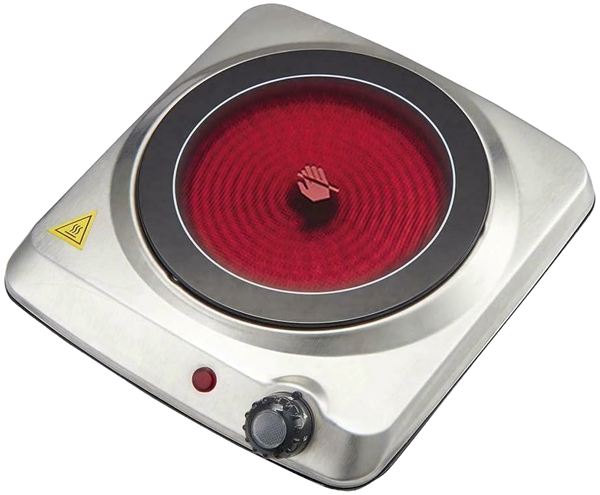 Currant Ceramic Glass Single Burner