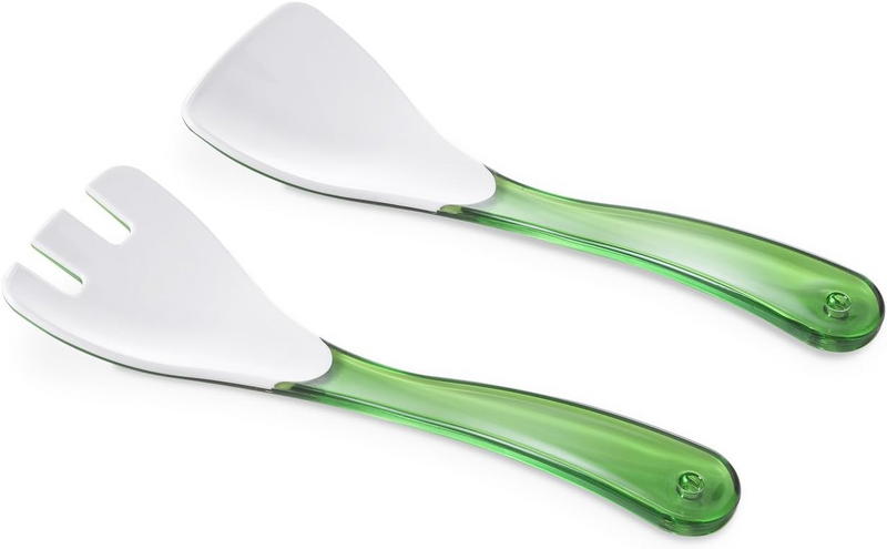 Omada Green Acrylic Salad Servers
