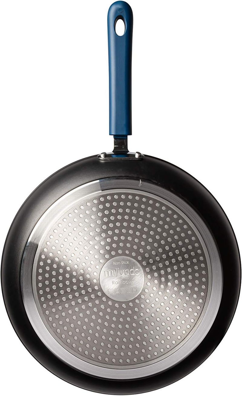 Milvado 8" Non Stick Frying Pan with Blue Handle