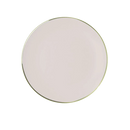 10.25" Dinner Plate Linen with Gold Band 10 Pack