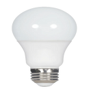 Frosted A19 LED bulb, 9.5W, 2700K warm white, medium E26 base.