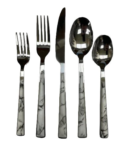 Cobalt Cutlery 20pc