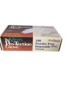 Vinyl Powder Free Disposable Gloves Medium