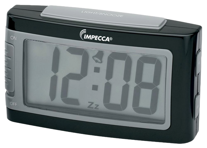 Impecca 1.3" Large Display Digital Battery Alarm Clock