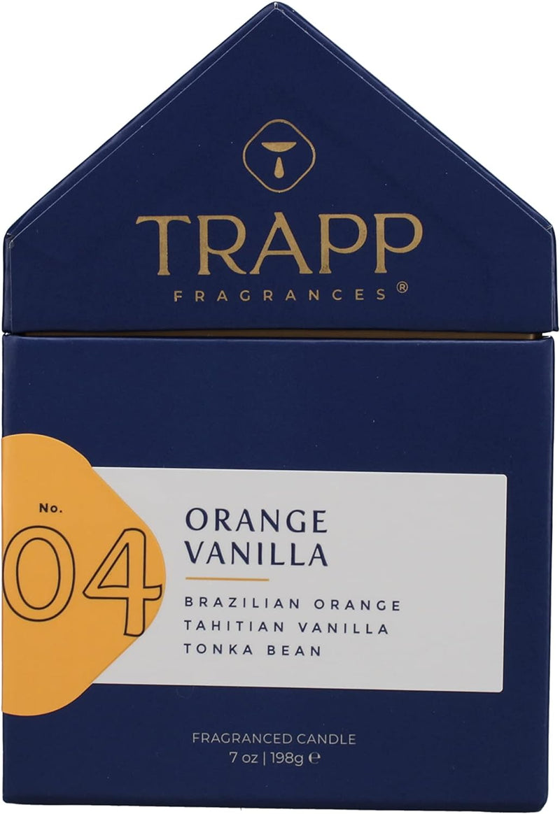Trapp - No. 4 Orange Vanilla - 7 oz. House Box Candle