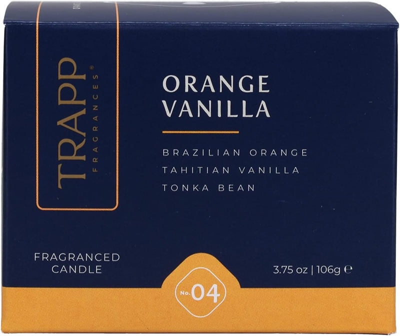Trapp - No. 4 Orange Vanilla - 3.75 oz. Small Poured Candle
