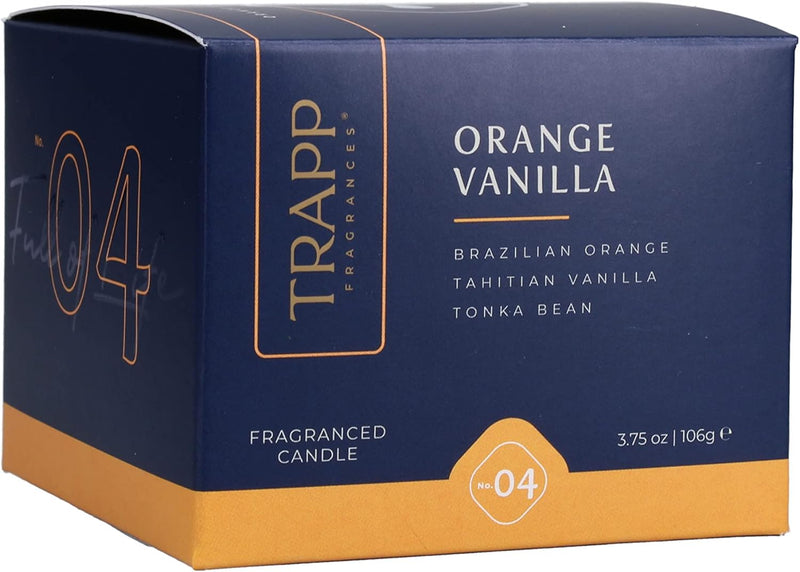 Trapp - No. 4 Orange Vanilla - 3.75 oz. Small Poured Candle