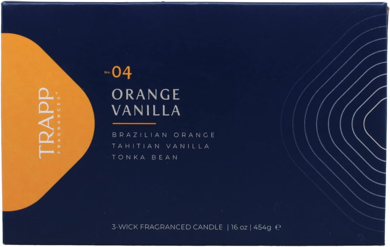 Trapp - No. 4 Orange Vanilla - 16 oz. 3-Wick Candle