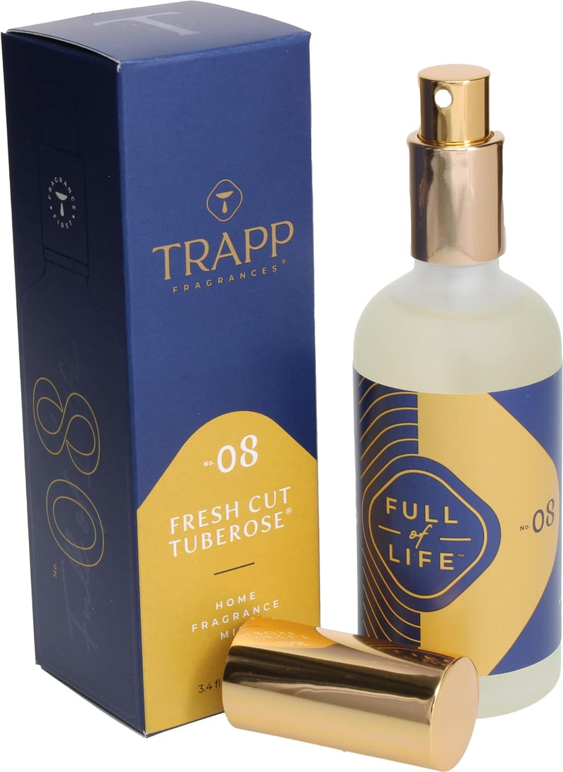 Trapp 3.4oz Home Fragrance Aromatherapy Mist - No. 8 Fresh Cut Tuberose