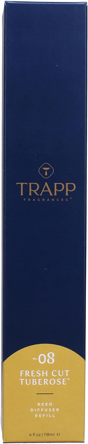 Trapp No. 08 Fresh Cut Tuberose 4 oz. Reed Diffuser Refill