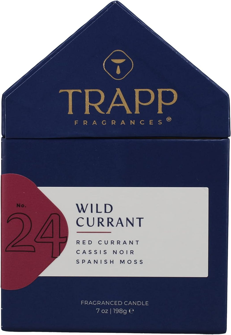 Trapp - No. 24 Wild Currant - 7 oz. House Box Candle