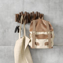 Umbra Picket Rail Hook Coat Rack, Aged Walnut, 2" Height