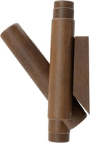 Umbra Picket Rail Hook Coat Rack, Aged Walnut, 2" Height