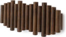 Umbra Picket Rail Hook Coat Rack, Aged Walnut, 2" Height