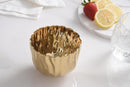 Pampa Bay Porcelain Snack Bowl, Mascali D'oro, Gold