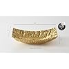 Pampa Bay Porcelain Mascali D'oro Rectangular Centerpiece, Gold