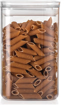 1.4qt Plastic Food Storage Container, lightweight and durable for organizing and storing food. Clear design for easy visibility of contents, with a secure lid to keep food fresh and prevent spills.