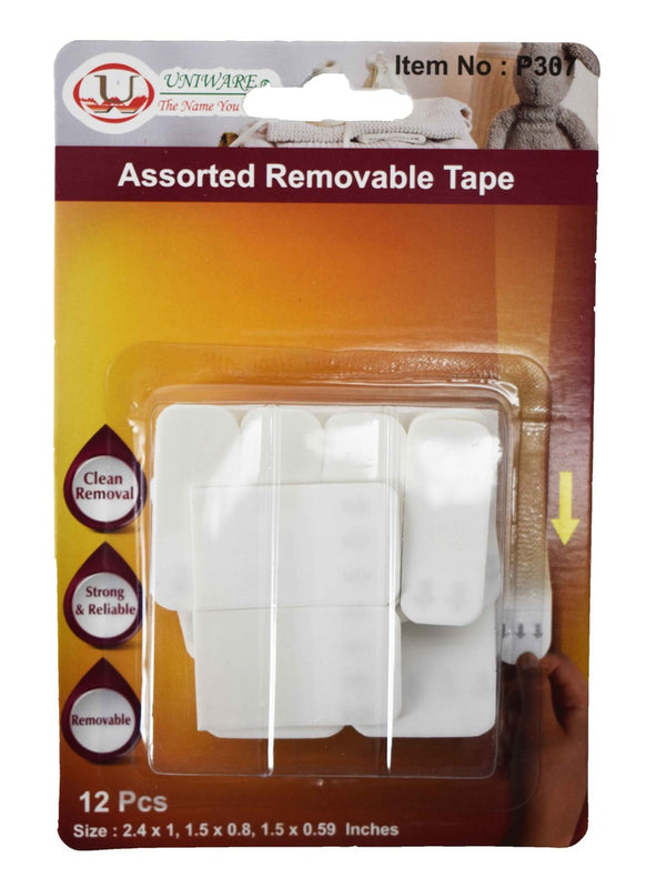 12pc Traceless Adhesive Tape Set