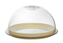 13.3" Clear Plastic Cake Server and Dome