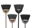Hamarat large angle broom with metal handle.