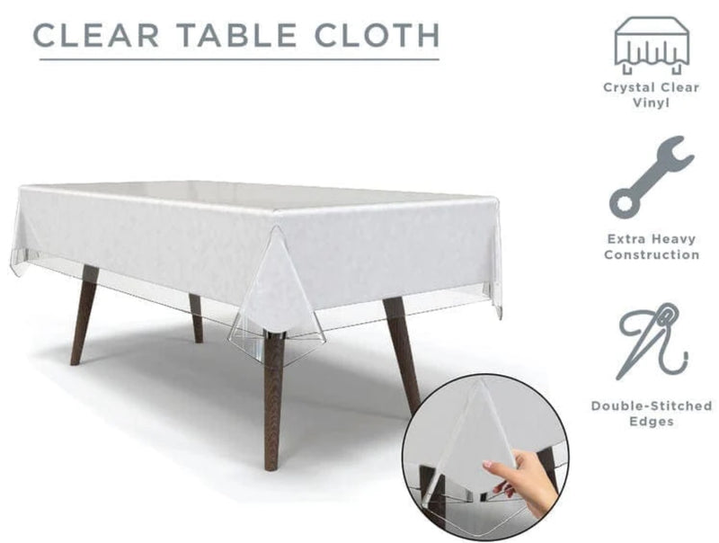 Super Clear Tablecloth 60"x90"
