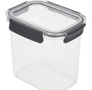 Clear Plastic Airtight Food Storage Container with Locking Lid