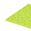 7" Square Silicone Trivet - Green