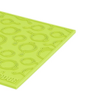 7" Square Silicone Trivet - Green